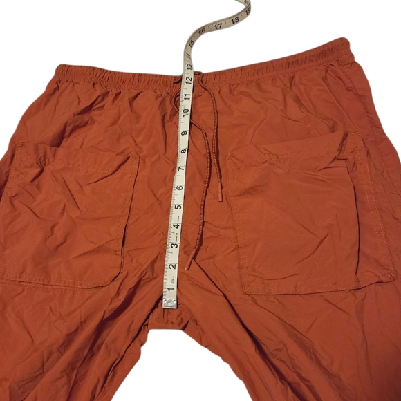 Free People Movement Fly By Night‎ Pants Rust Orange Women's Size Large Pockets - Picture 6 of 8